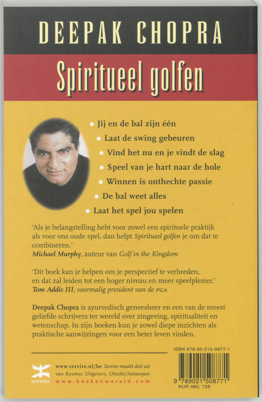 Spiritueel Golfen achterkant