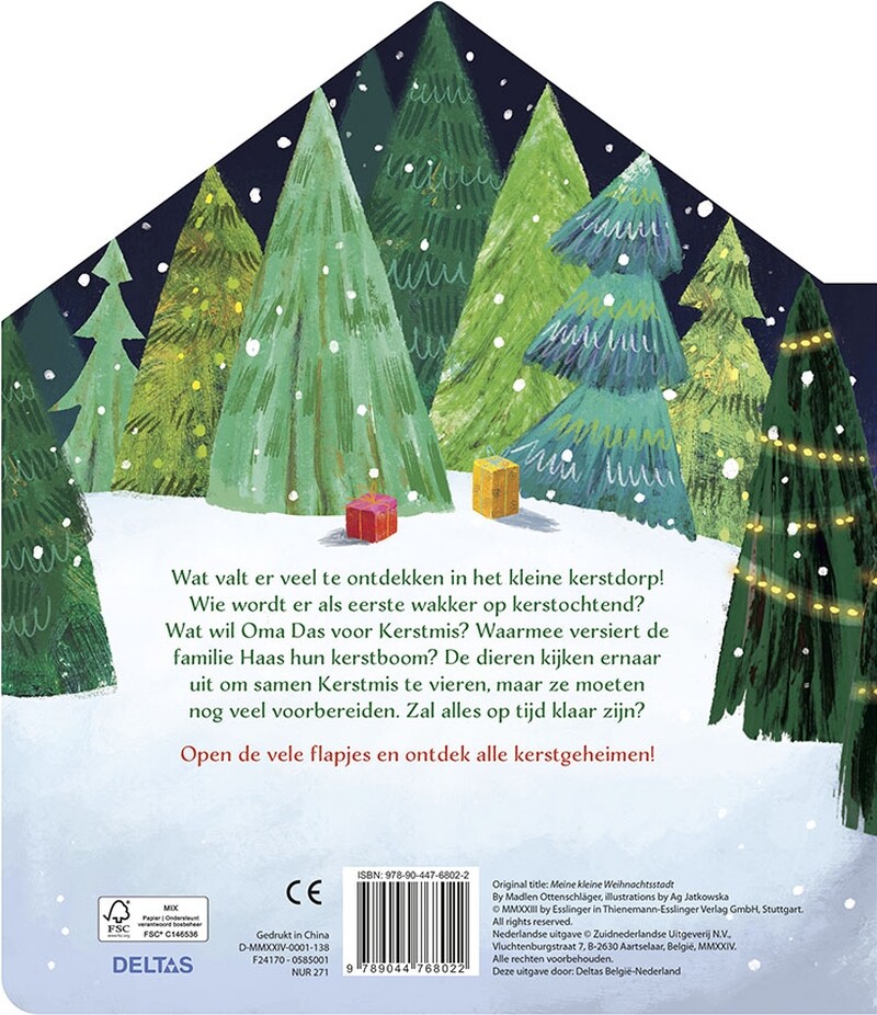 Hoera, het is Kerstmis! achterkant