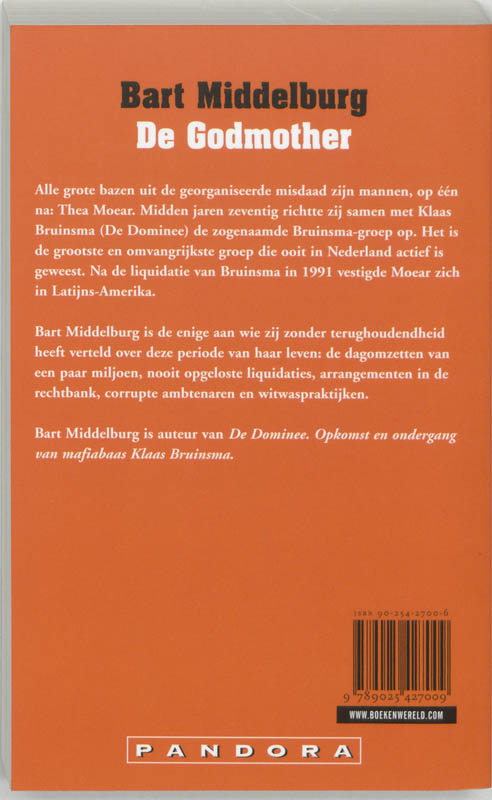 De Godmother / Pandora pockets achterkant