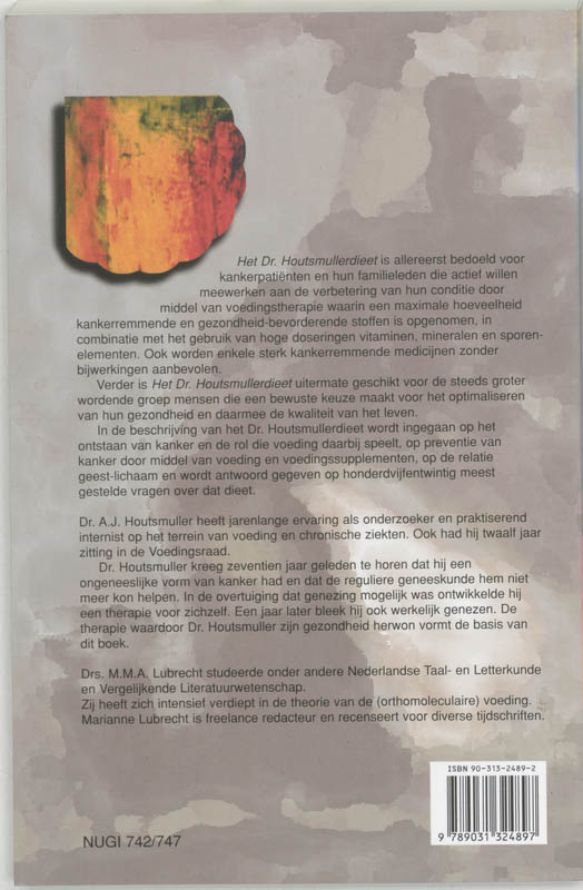 Het Dr. Houtsmullerdieet achterkant