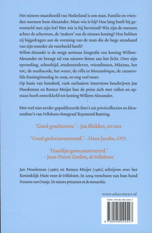 Willem Alexander achterkant