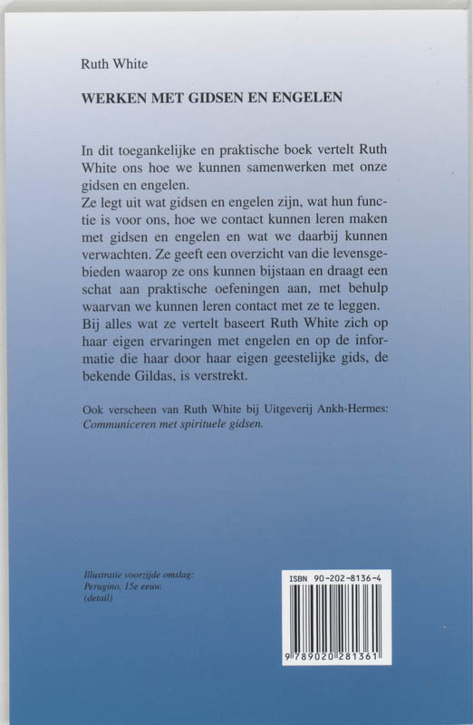 Werken met gidsen en engelen achterkant