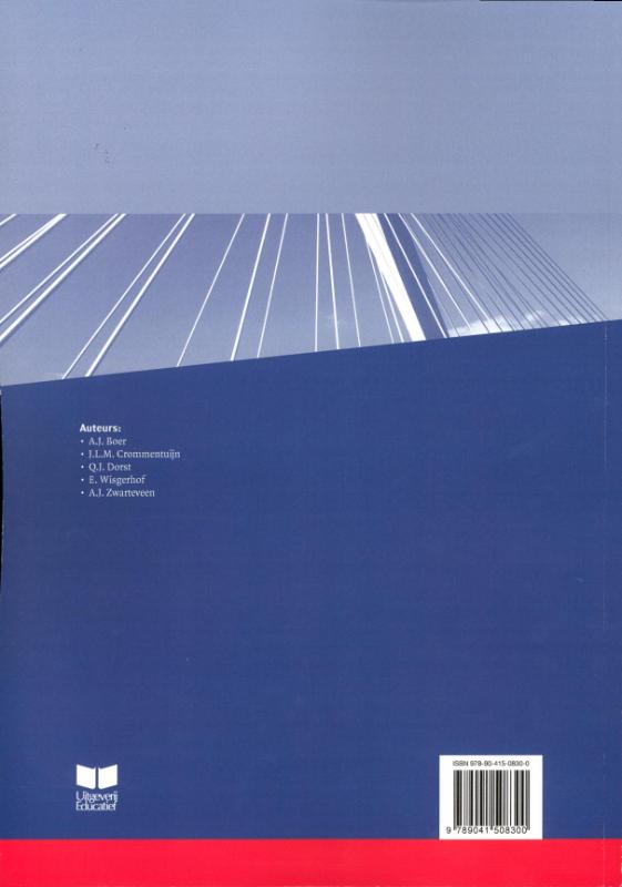 Batech 1 Onderbouw VO techniek havo/vwo Werkboek achterkant