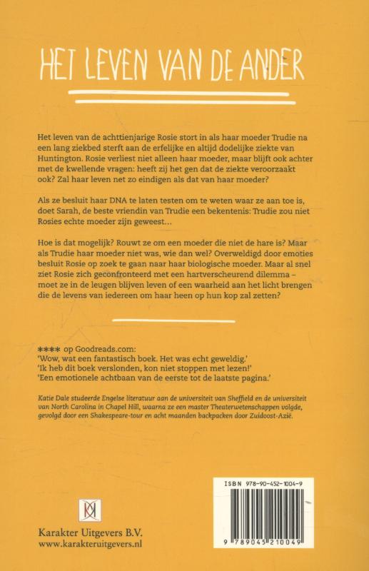 Het leven van de ander achterkant