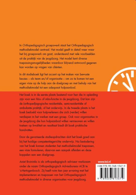 Orthopedagogisch groepswerk achterkant