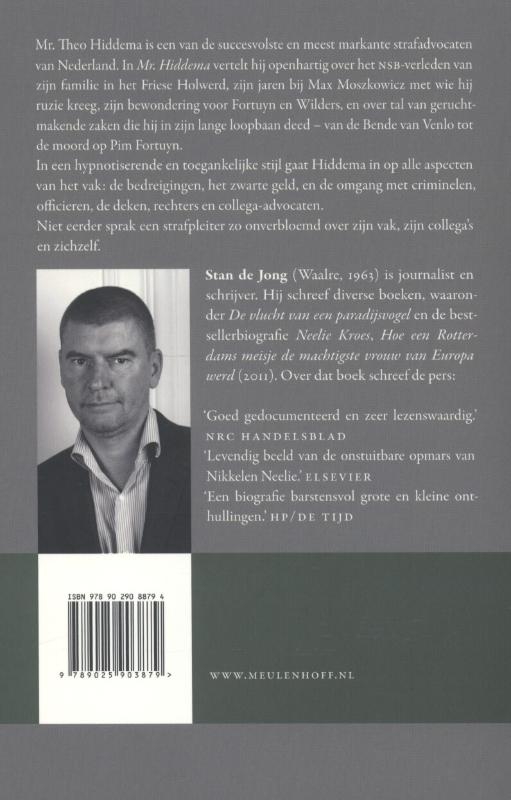 Mr. Hiddema achterkant