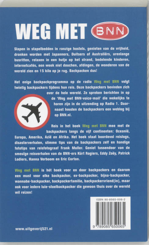 Weg Met Bnn achterkant