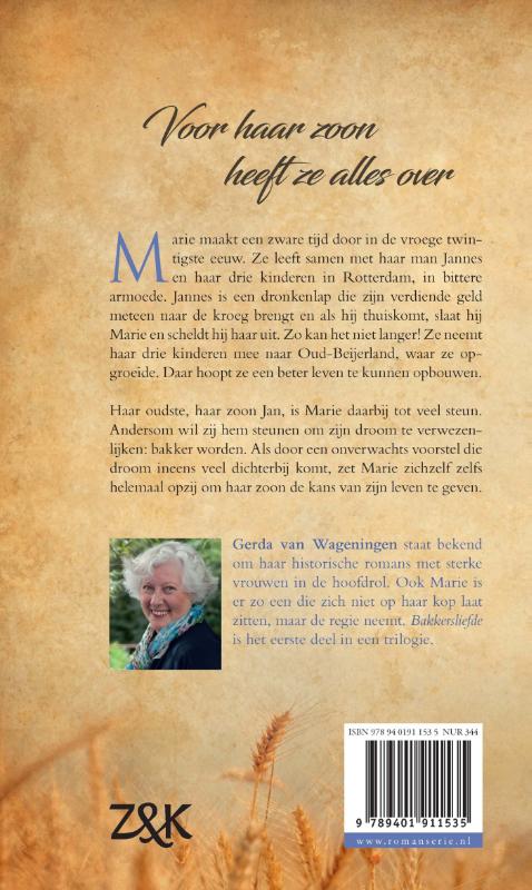 Bakkersliefde / Bakker / 1 achterkant