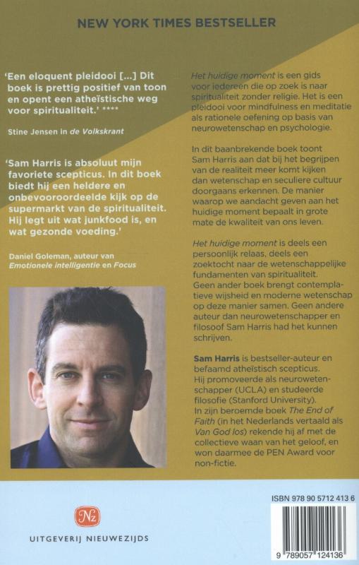 Het huidige moment achterkant