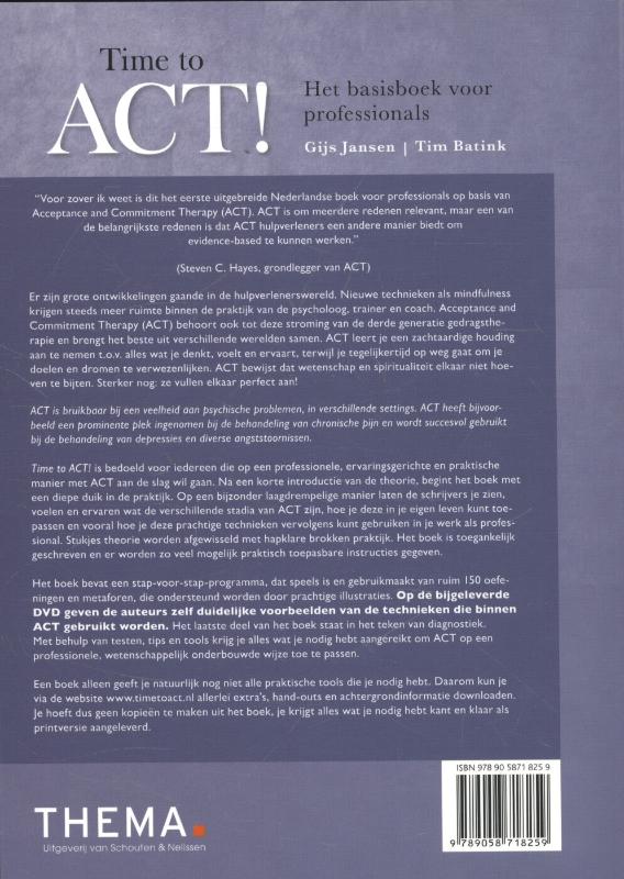Time to ACT! achterkant