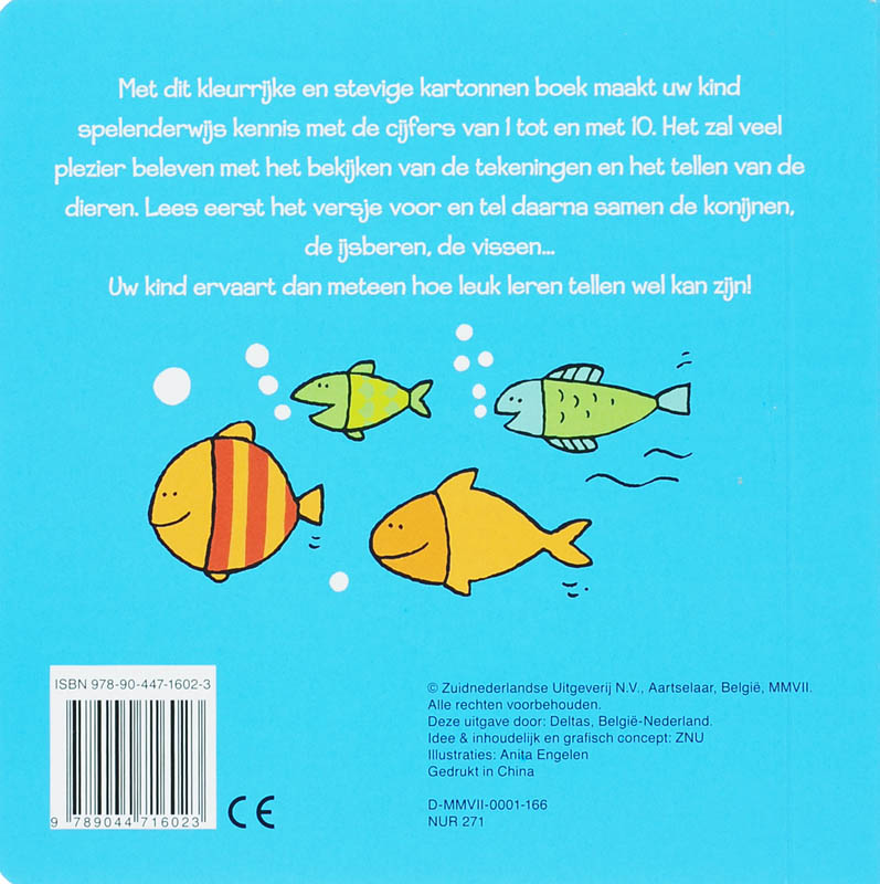 Tellen Van 1 Tot 10 achterkant