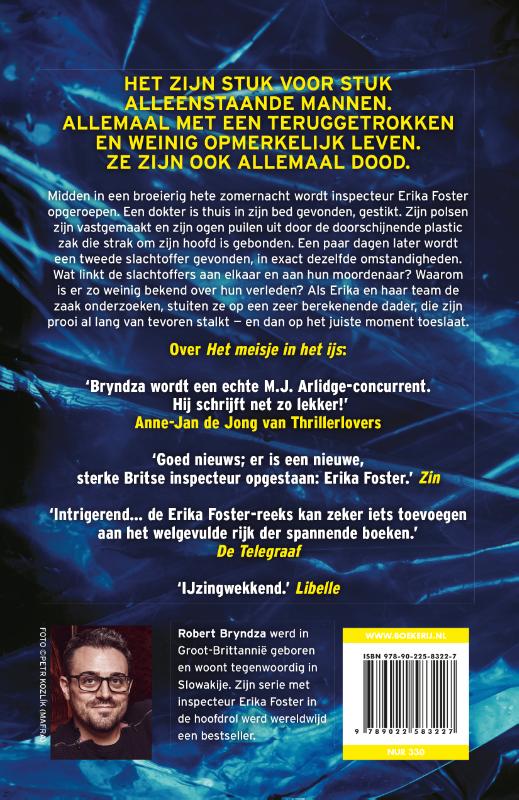 De stalker in de nacht / Erika Foster / 2 achterkant