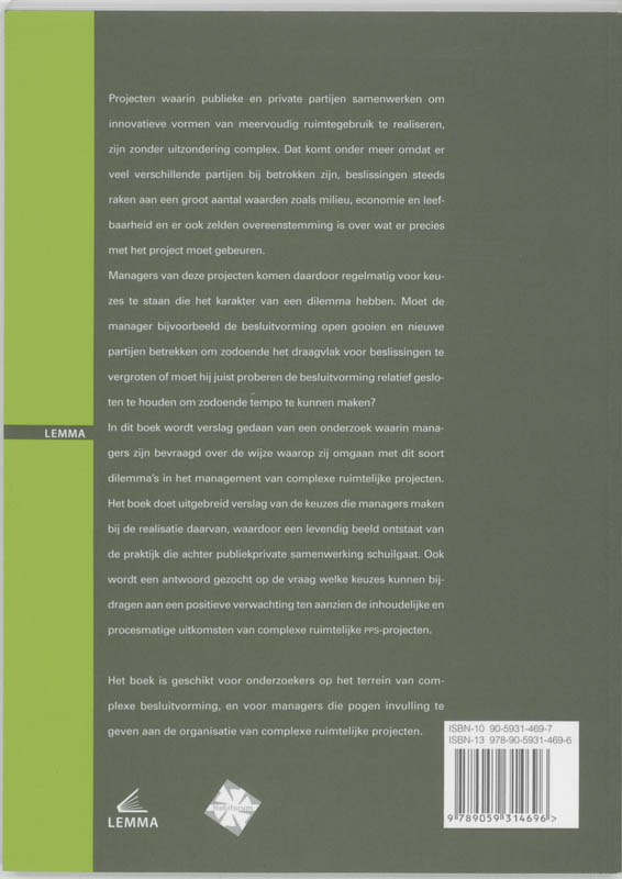 Management op het grensvlak van publiek en privaat achterkant