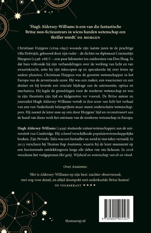 Een eeuw van licht achterkant