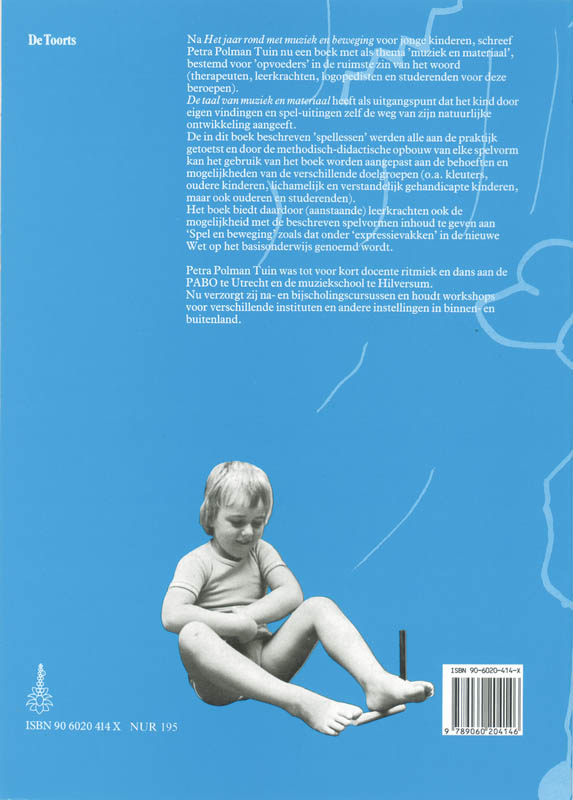 De Taal Van Muziek En Materiaal achterkant