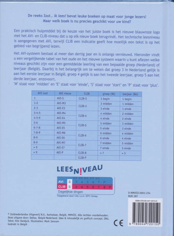 Met de klas naar zee... en nog veel meer / Ssst... ik lees! achterkant