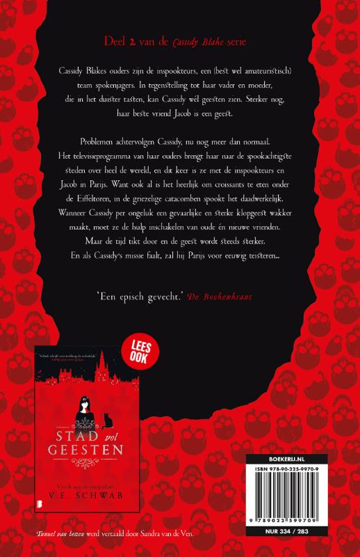 Tunnel van botten / Cassidy Blake / 2 achterkant