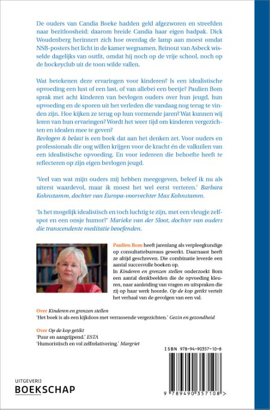 Bevlogen en belast achterkant