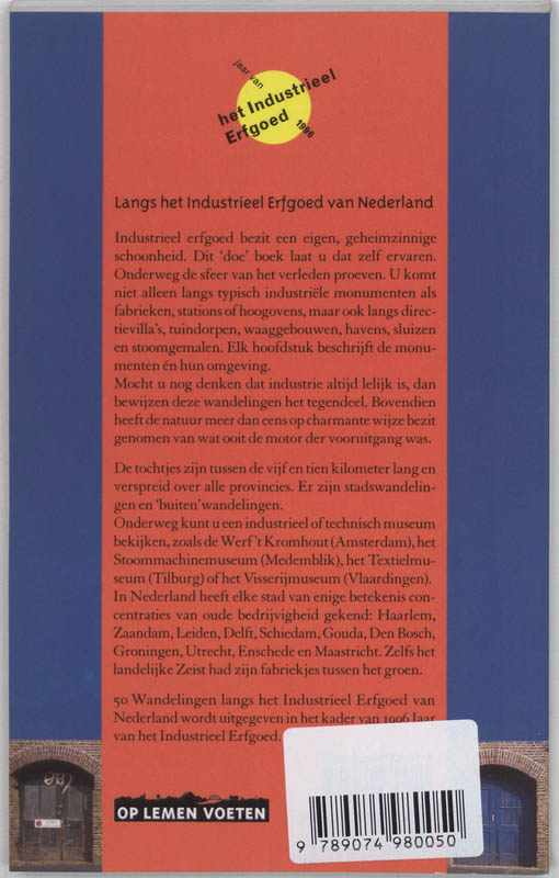 Langs het industrieel erfgoed van Nederland achterkant