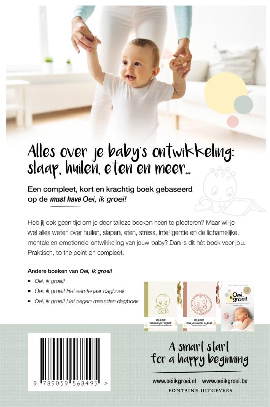 Weetjes & mijlpalen / Oei, ik groei! achterkant