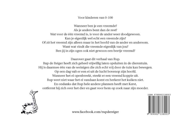 Rup en de vreemde vogel achterkant