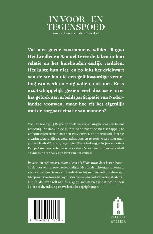 In voor- en tegenspoed (maar alleen als jij de afwas doet) achterkant