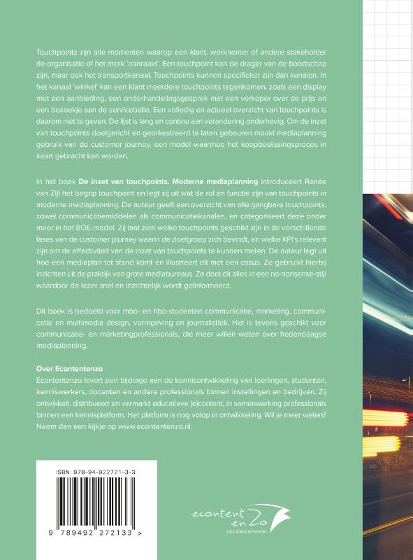 De inzet van touchpoints achterkant