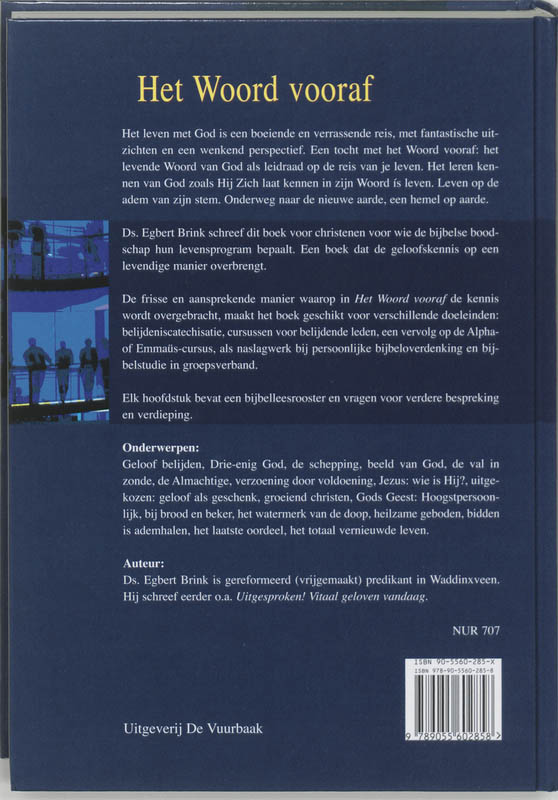 Het Woord vooraf achterkant