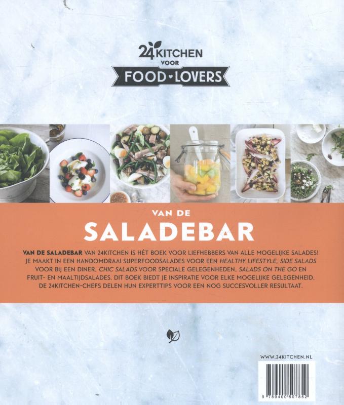 Van de saladebar achterkant