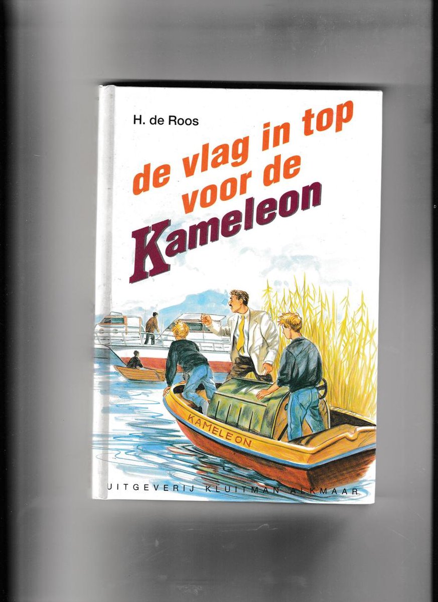 De vlag in top voor de Kameleon / Kameleonboeken