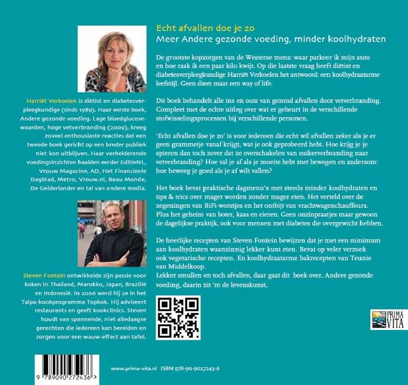 Echt afvallen doe je zo achterkant