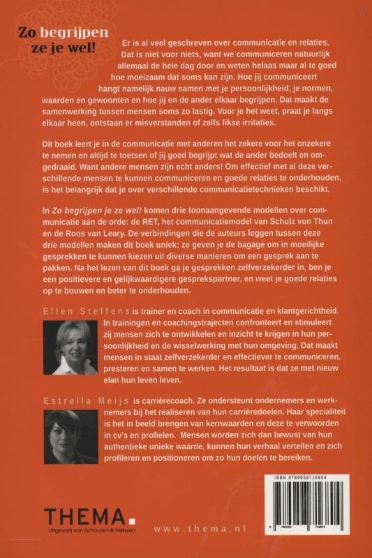 Zo begrijpen ze je wel! achterkant