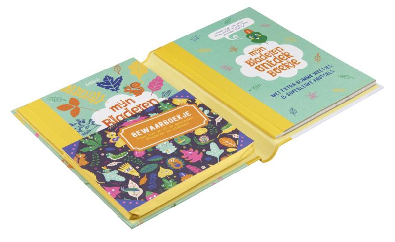 Mijn bladeren bewaarboekje achterkant