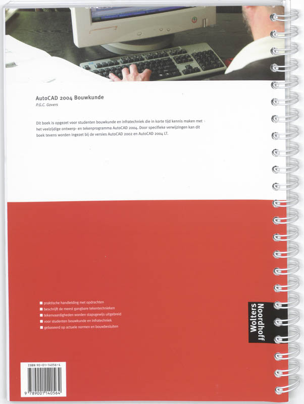 Autocad 2004 Bouwkunde achterkant