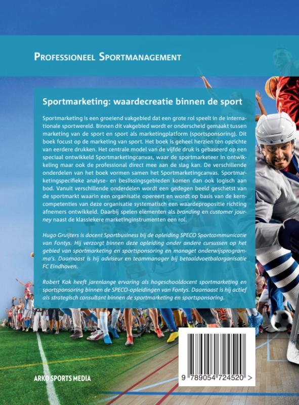 Sportmarketing: waardecreatie binnen de sport achterkant