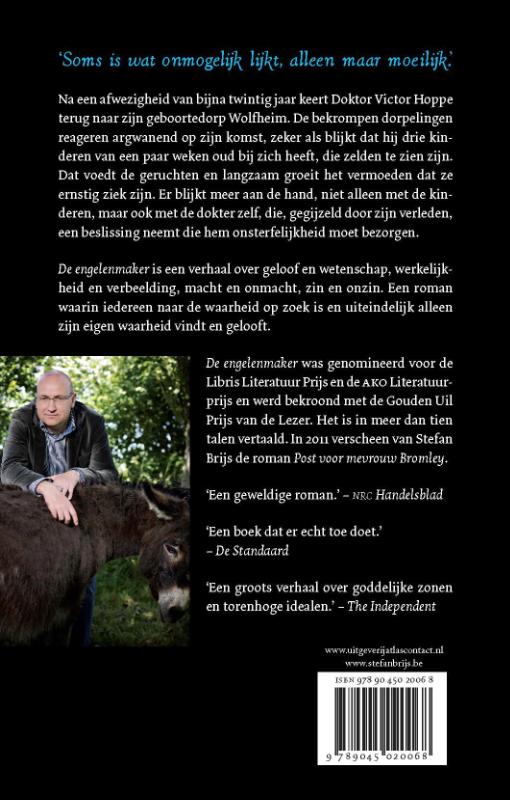 De engelenmaker achterkant