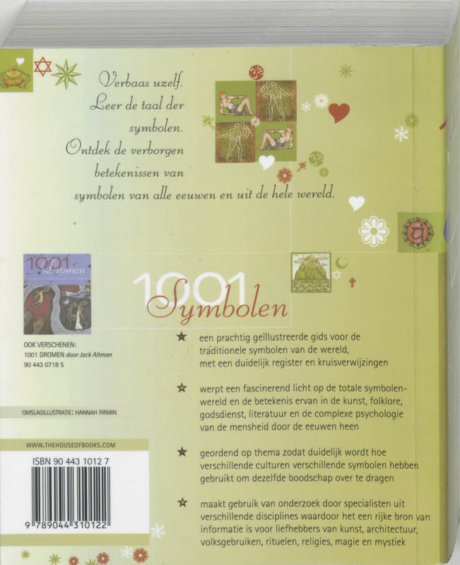 1001 symbolen achterkant