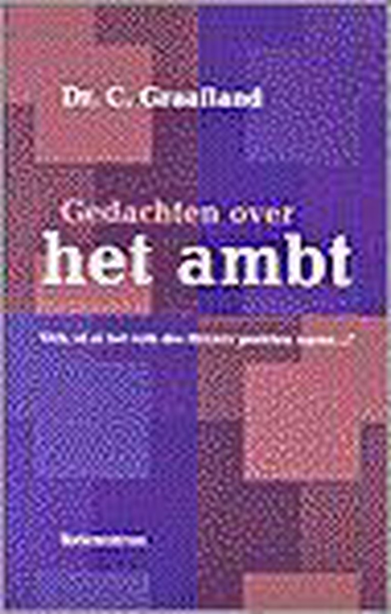 Gedachten over het ambt