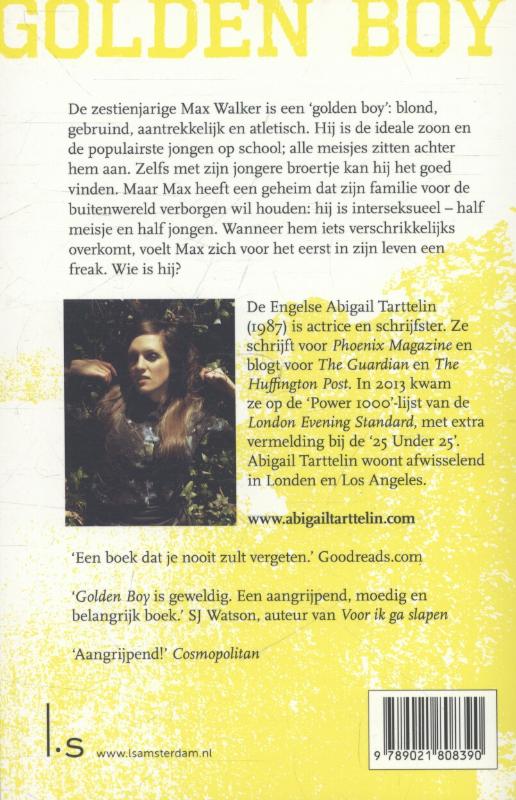 Golden boy achterkant