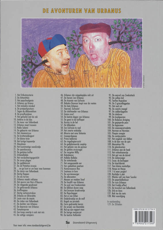 Cesar, de bosfopper / De avonturen van Urbanus / 115 achterkant