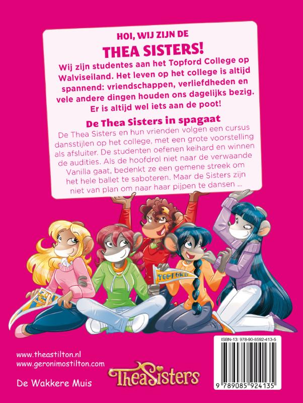 De Thea Sisters in spagaat / Thea Sisters / 20 achterkant