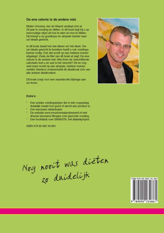 De ene calorie is de andere niet achterkant