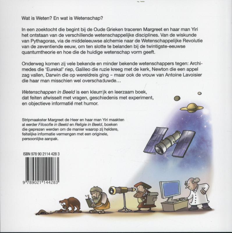 Wetenschappen in beeld achterkant