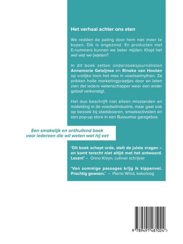 De laatste paling achterkant