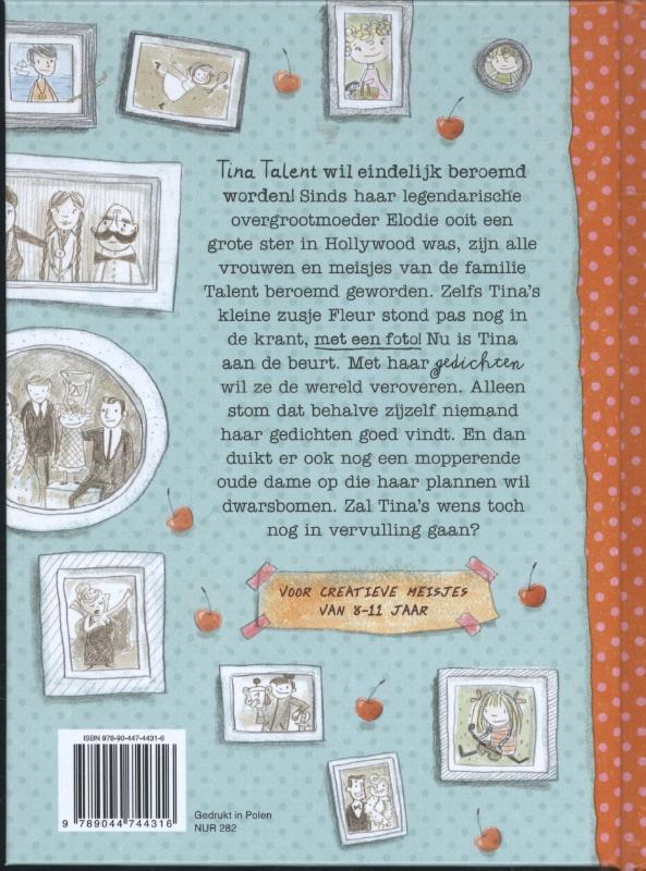 De strijd om de Gouden Kers / De vrolijke avonturen van Tina Talent achterkant