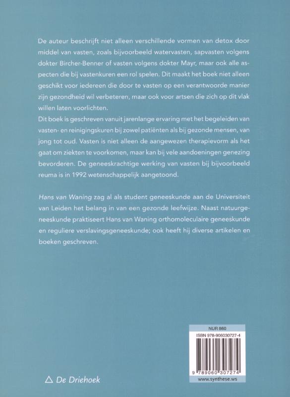 Alles over vasten achterkant