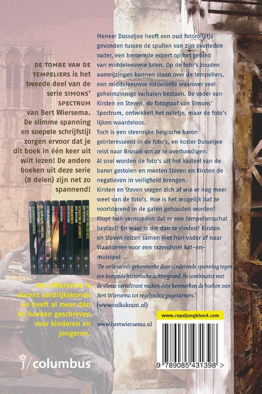 De tombe van de tempeliers / Simons spectrum / 2 achterkant