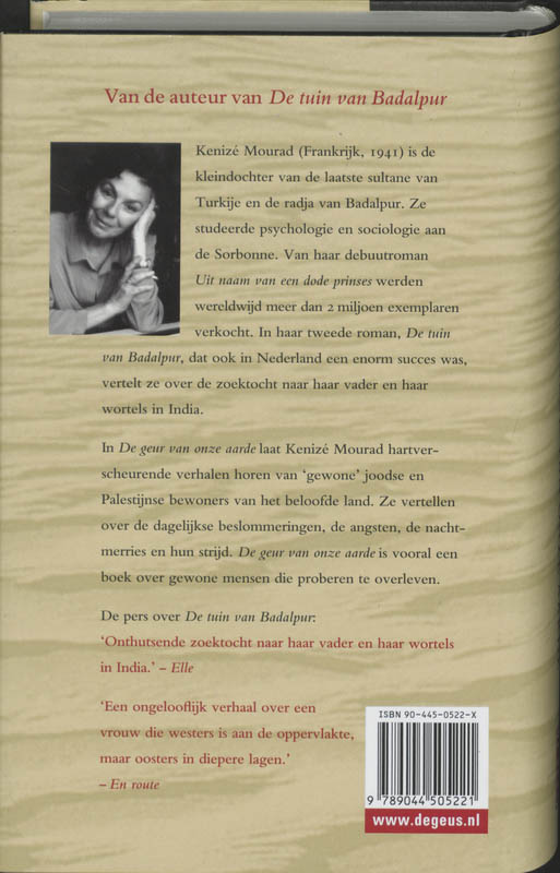 Geur Van Onze Aarde achterkant