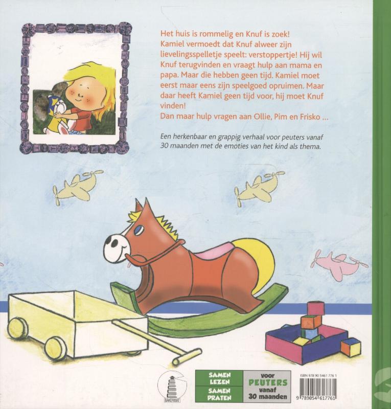 Knuf is zoek / Knuf / 2 achterkant