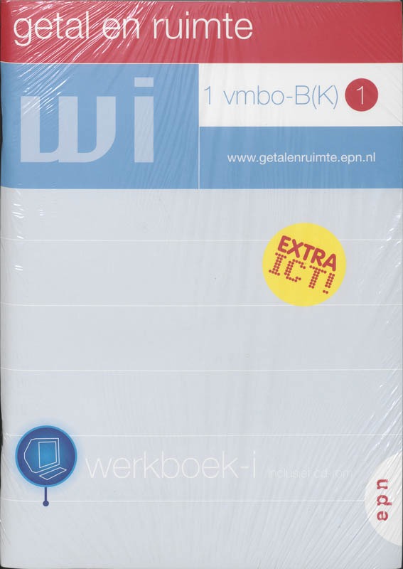 Getal en Ruimte / 1 Vmbo-B(K) 1 / deel Werkboek-i + CD-ROM en koershoekmeter